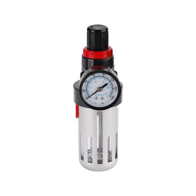 8865104 EXTOL 1/4" 90ml Adjustable Pneumatic Air Pressure Regulator with Filter And Manometer