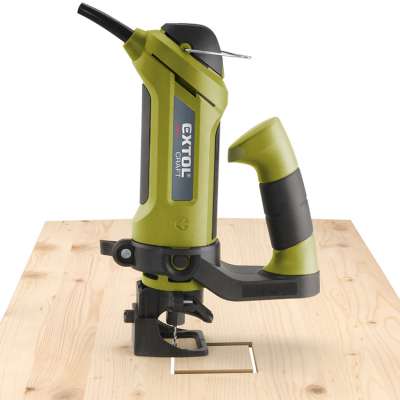 408010 EXTOL Craft Woodworking Electric Trimming Machine 600W Power Wood Edge Trimmer tools