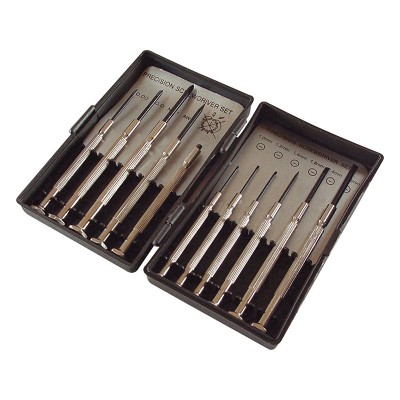 5811 EXTOL 11 pcs Crv Mini Tool Kit watchmaker hand tools screwdriver bit set