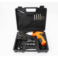 Cordless Electric Screwdrivers with 45pcs Drill Bit Set Rechargeable Electric Drill Bit Kit USB Powerful 18650 Battery